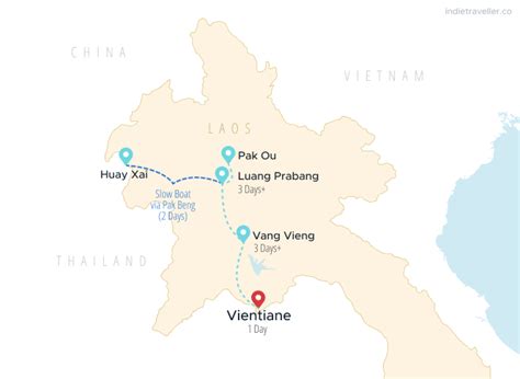 Laos Itineraries 3 Amazing Routes For 1 To 3 Weeks