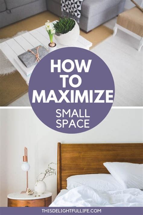 Maximize Small Space Make The Most Out Of A Small Living Space
