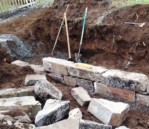 Beginners Guide To Building Stone Retaining Walls Watters Garden Center