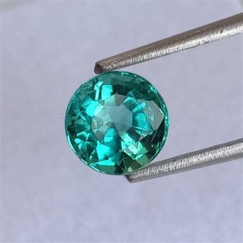 Certified Emerald Roundtop Rare Green Emerald Gemstone549x543 Mm