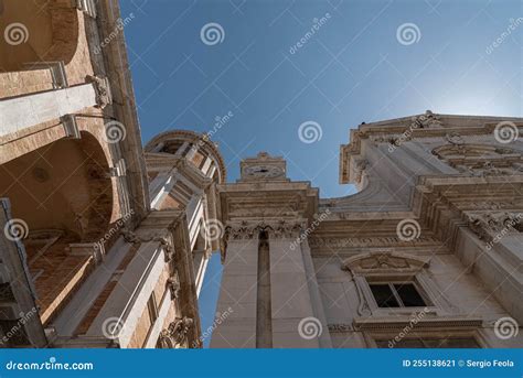 Loreto Marche Italy The Basilica Of The Holy House Stock Image