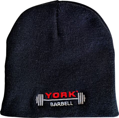 York Barbell Club Knit Cap Black York Barbell