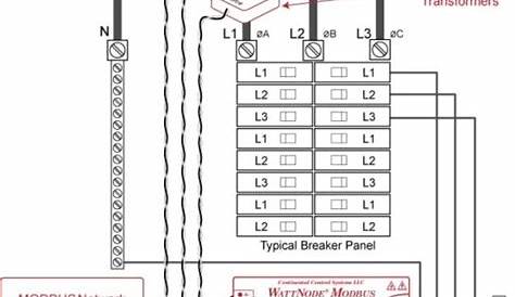 3 phase meter base wiring diagram