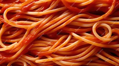 Premium Ai Image A Pile Of Spaghetti With One Of The Pastas Ingredients