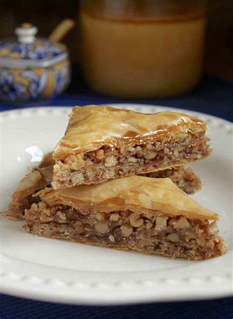 Baklava Recipe Crisp Honey Walnut Baklava Christina S Cucina