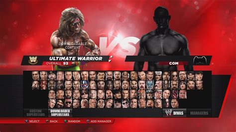 Wwe 14 Roster