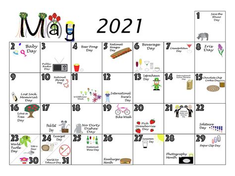 Sunday, june 20th, 2021 play crossword. May 2021 Quirky Holidays and Unusual Celebrations ...