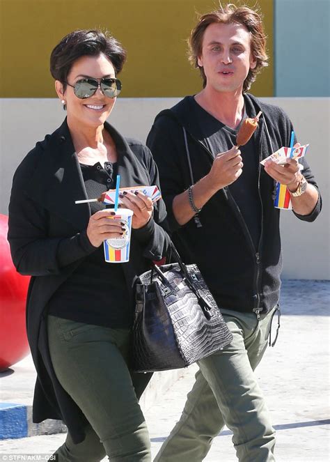 Kris Jenner Chomps On Corn Dogs With New Pal Daughter Kims Bff