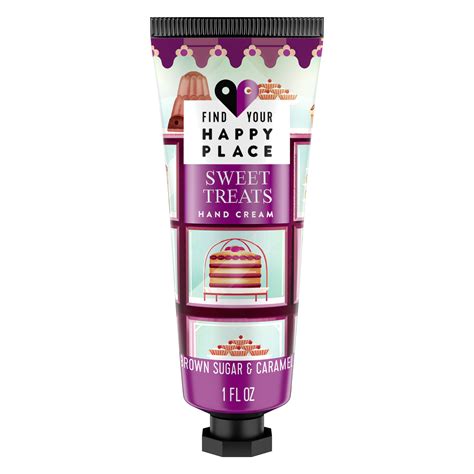 Find Your Happy Place Moisturizing Hand Cream Sweet Treats Brown Sugar