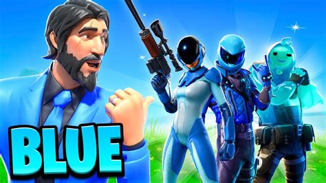 The New Blue Only Fashion Show In Fortnite Best Blue Skins And