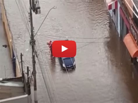Meteo Cronaca Diretta Video Brasile Furiosa Tempesta Di Grandine E Pioggia Allaga La Citt