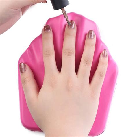 Yandy High Quality Silicone Nail Pillow Soft Hand Arm Rest Cushion Nail