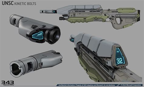 Artstation Halo 5 Weapon Attachments David Bolton Halo Fondos De