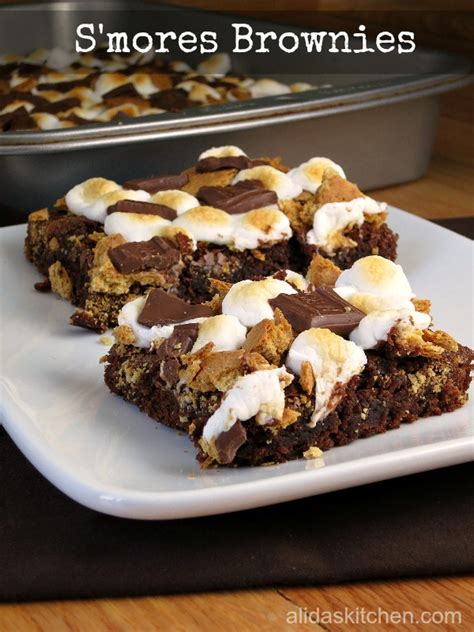 Smores Brownies Sundaysupper Alidas Kitchen