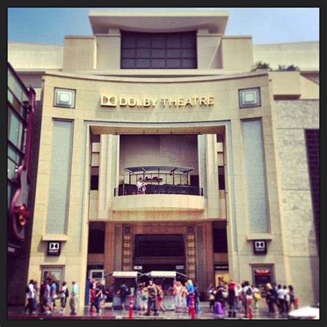 Dolby Theatre At Hollywood And Highland Center Los Angeles