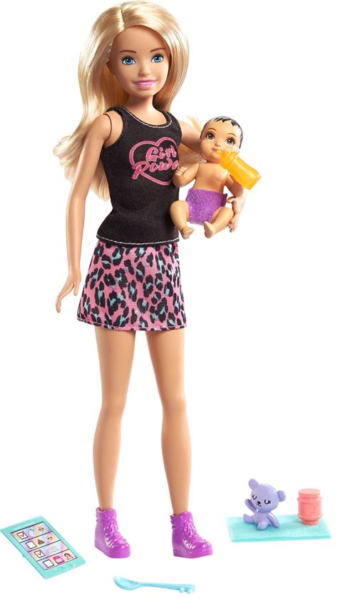 Barbie Skipper Babysitters Inc. Doll & Accessories Set with 9-in / 22 ...