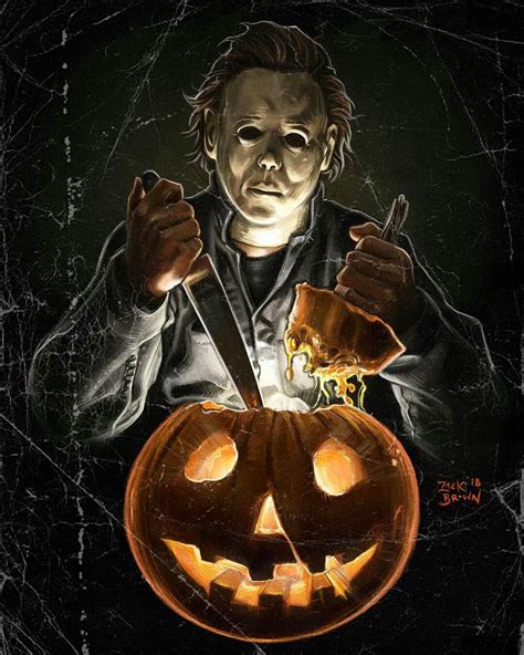 pin by the slasher on michael myers horror movie art horror artwork michael myers halloween