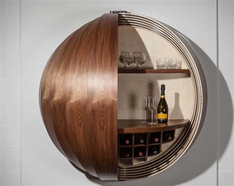 Wall mounted bar cabinets for home. Dime Cabinet Lets You Put A Gorgeous Mini-Bar, Coffee ...
