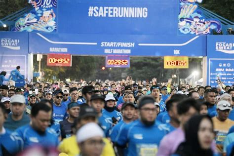 Foto Pocari Sweat Run Indonesia 2023 Sukses Digelar Kang Emil Pecah