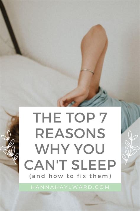 7 Reasons Why You Cant Sleep Cant Sleep Cant Sleep At Night How To Get Sleep