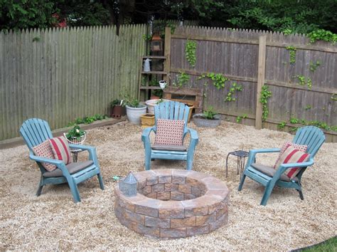 You are putting grass down in your backyard. How to build a stone fire pit for your back yard - Frisco ...