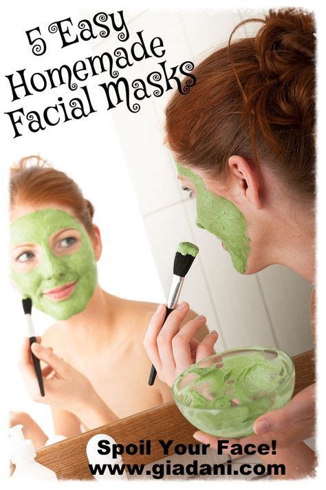 5 Homemade Facial Masks Using Everyday Ingredients Homemade Facial Mask Homemade Facials