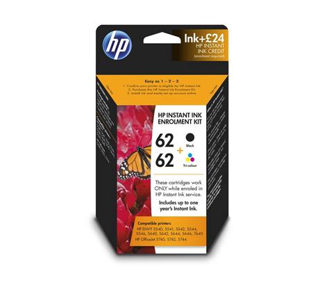 Hp 62 Instant Black And Tri Colour Ink With Hp Instant Ink Enrolment Reviews