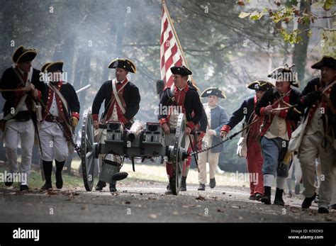 Revolutionary War Re Enactors Take Part In Annual Battle Of Germantown