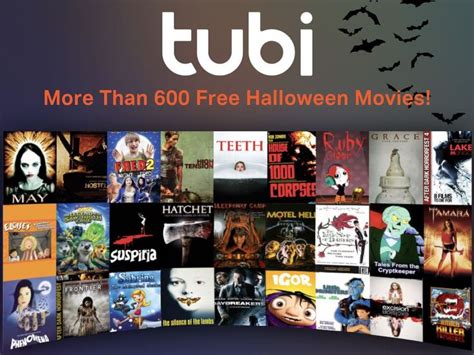 Tubi Announces Halloween Horrorfest 2017 Free Halloween Movies