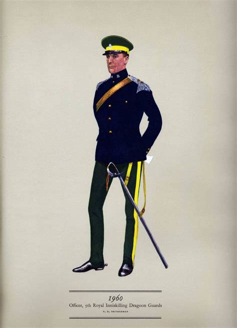 Officer Of The 5th Royal Inniskilling Dragoon Guards 1960 Now Part Of
