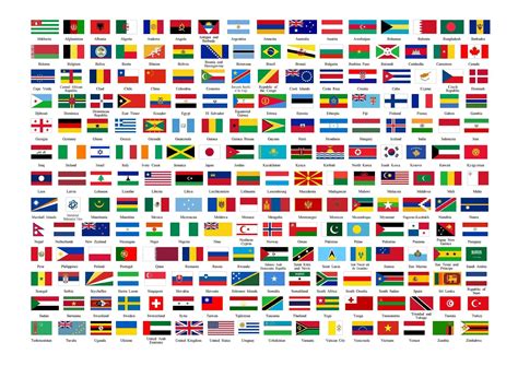 Countries Flags Countries And Flags World Flags With Names Flags Of
