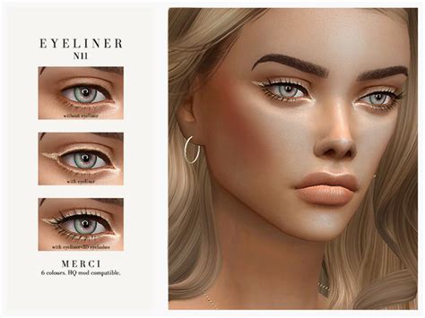Eyeliner N11 By Merci At Tsr Sims 4 Updates