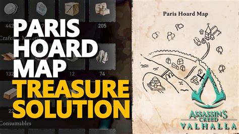 Paris Hoard Map Treasure Location Assassin S Creed Valhalla Youtube