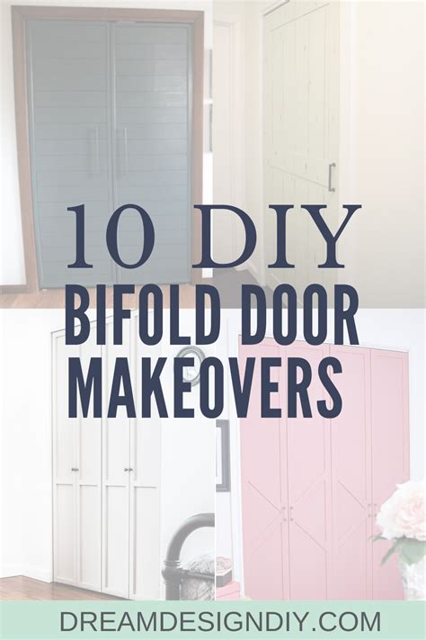 DIY Bifold Door Makeovers In Bifold Doors Bifold Barn Doors Diy Design