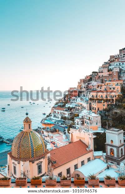 Positano Amalfi Coast Campania Sorrento Italy Stock Photo Edit Now