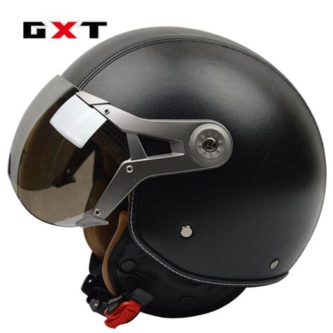 The retro helmets are coming back and i have been agonizing over one as well. GXT helmet vespa Retro motorcycle helmet Harley casque ...