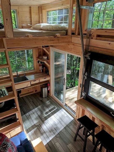 I like that the designer stuck with three basic colors: 68 Wonderful Rustic Tiny House Design Ideas That You Need ...