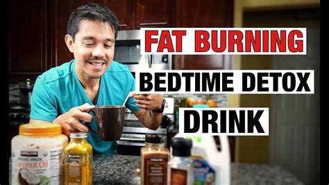 How To Lose Weight On Budget Fat Burning Bedtime Detox Drink Youtube
