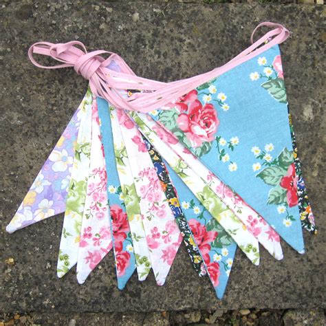 Country Floral Bunting Party Bunting Bunting Bunting Garland