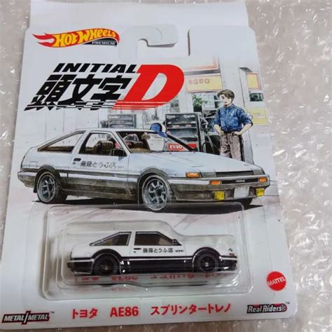 Hot Wheels Initial D Metal Ae Toyota Sprinter Trueno Collection 9072