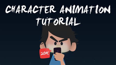 Animating In After Effects Tutorial Character Animation Youtube