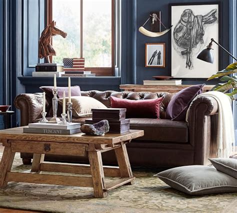 Pottery Barn Leather Sofas Armchairs Sale Save 20 On