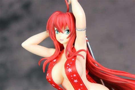Hot！anime High School Dxd Rias Gremory Pole Dance Soft Chest Pvc Figure New 1906914666