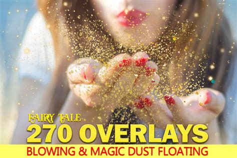 270 Blowing Fairy Magic Dust Floating Overlays Sparkle Stardust