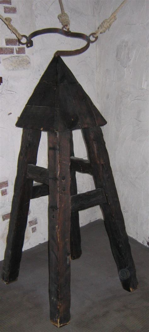 Judas Cradle Also Known As The Judas Chair At The Torture Museum Of