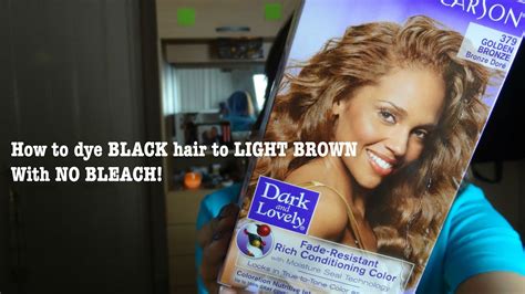 Coloring your hair black from brown is usually because you're not removing n. How to dye black hair to golden brown without bleach ...