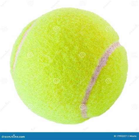 Tennis Ball On White Stock Image Image Of Game Match 17993227