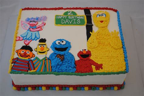 Sesame Street Cake — Birthday Cakes Sesame Street Birthday Cakes