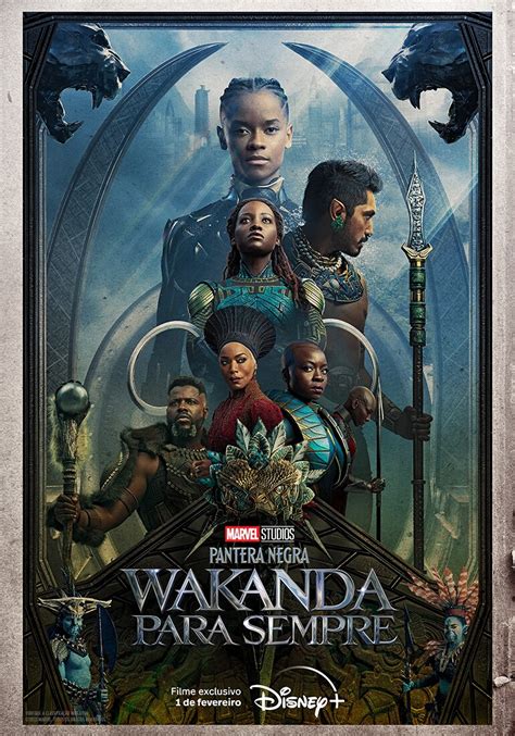 Pantera Negra Wakanda Para Sempre Disney Brasil