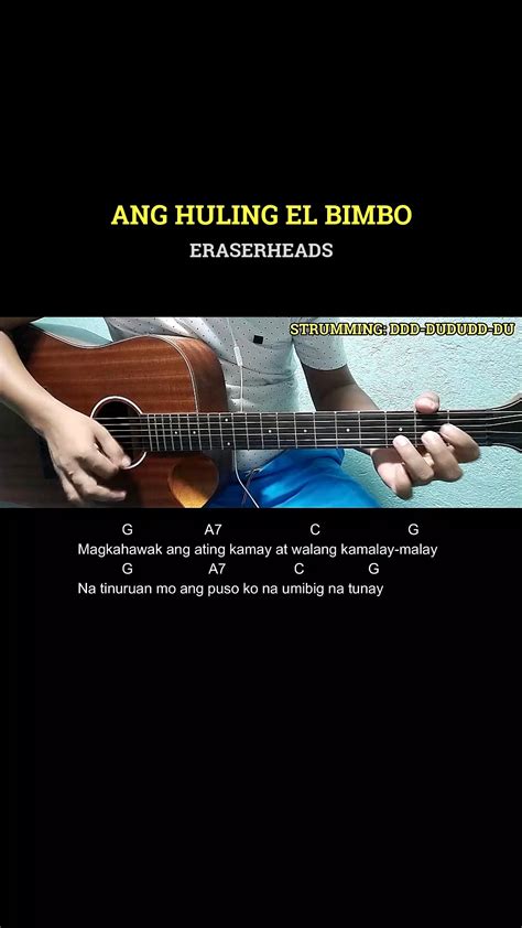 Ang Huling El Bimbo Eraserheads Easy Guitar Tutorial With Chords